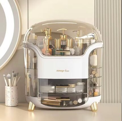 Large Capacity Luxury Dust proof Make Up Cosmetics Organizer