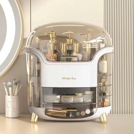 Large Capacity Luxury Dust proof Make Up Cosmetics Organizer