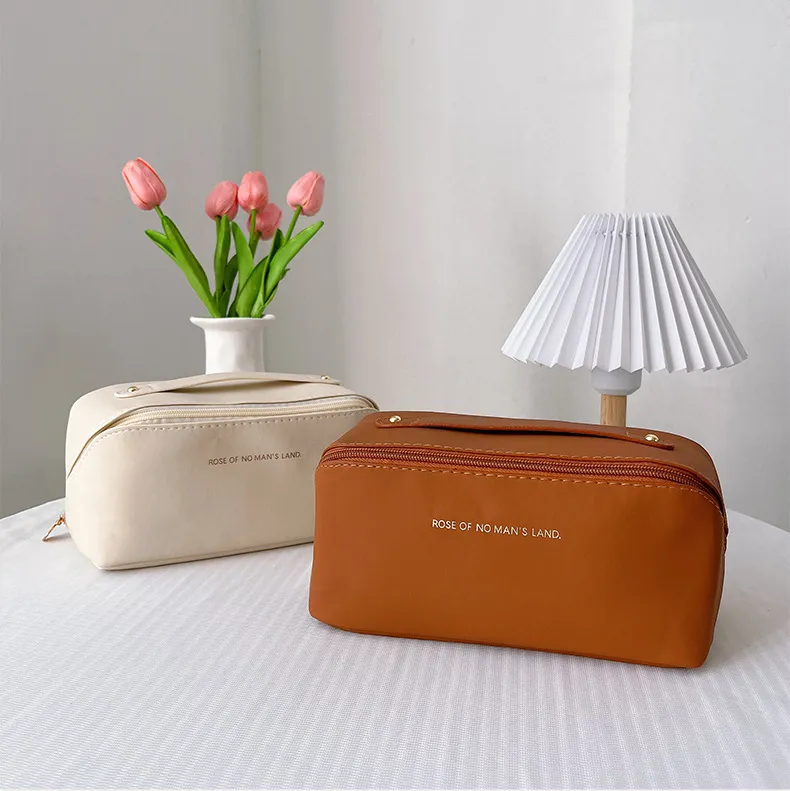 PU Leather Cosmetic Storage Bag Pic 1
