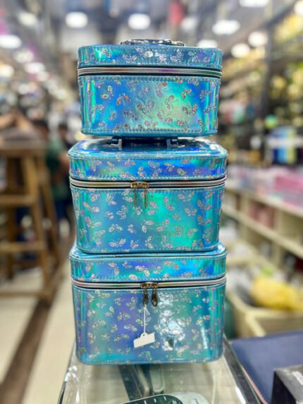 3 Pcs Makeup Cosmetic Beauty Box