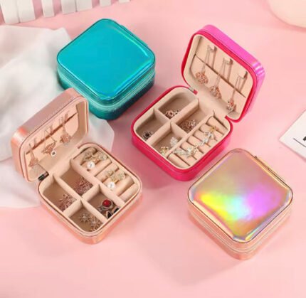 Glossy Leather Jewellery Box