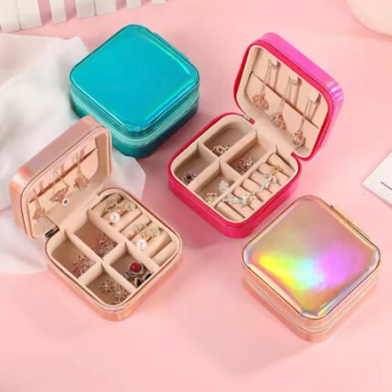 Glossy Leather Jewellery Box
