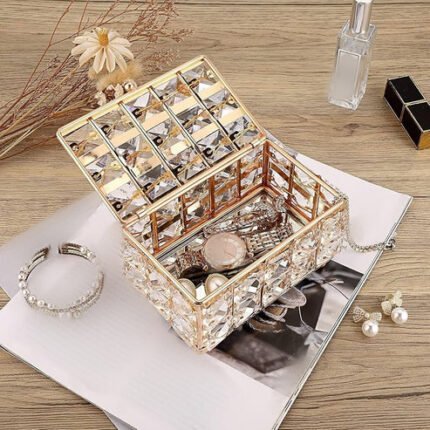 Full Crystal Jewellery Box