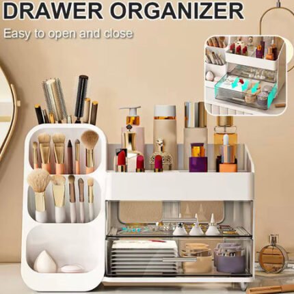 Cosmetic Makeup Organizer with Drawers