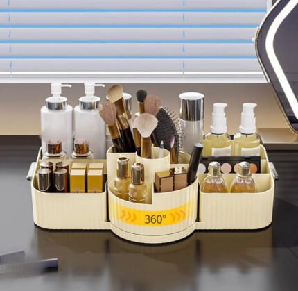 Rotating Makeup Cosmetic Organizer