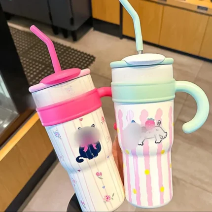 1200ml Stainless Steel Tumbler with Lid