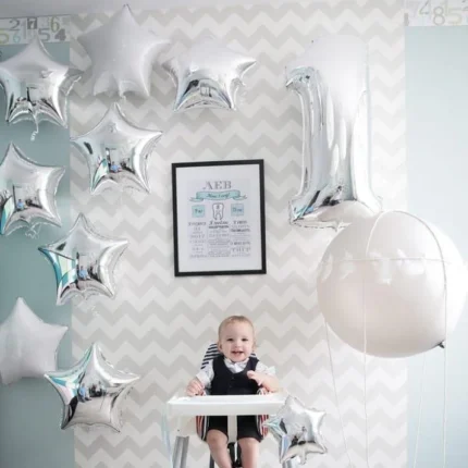 First Baby White Theme