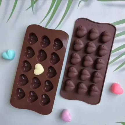 Heart Shape Chocolate Silicone Mould
